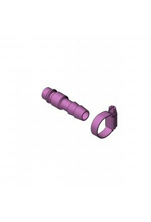 0941010MIVA - Raccord de tuyau avec collier