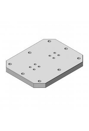 GPL50040040 - Grundplatte